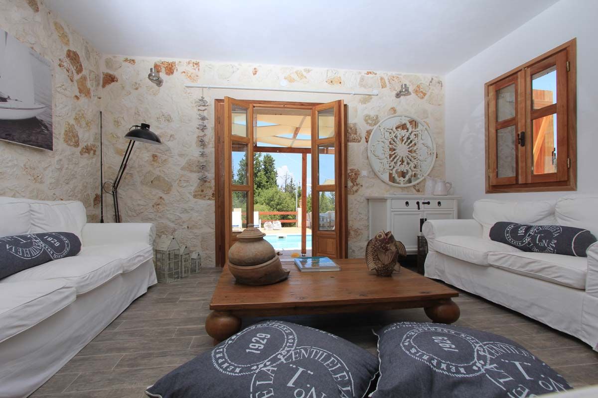 SALON KITCHEN kefalonianvillas CELESTE